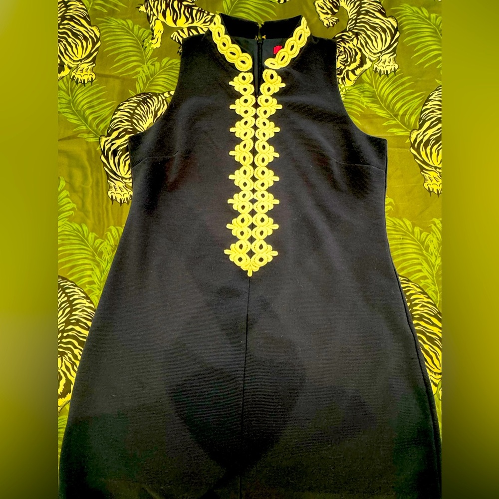 Lilly Pulitzer Carlotta True Navy Dress XL